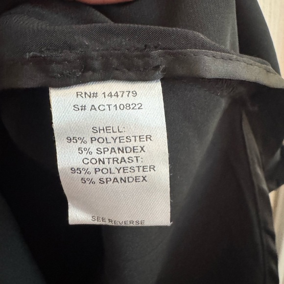 12TH TRIBE Danica Satin Western Flame Black Button Down Shirt Size Medium - Picture 6 of 7